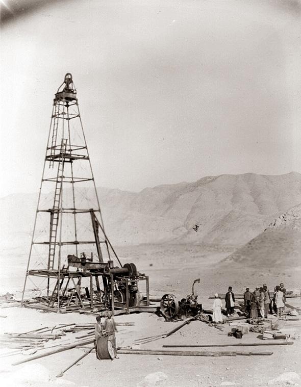 تصاویر : آلبوم دیده نشده از اولین اکتشافات نفت در ایران